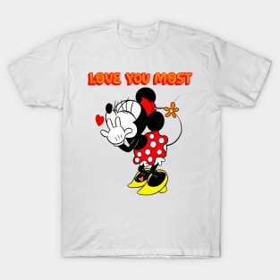 Valentines Day Couple female 2 T-Shirt